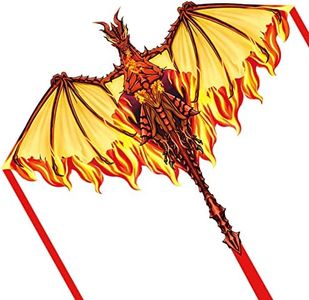 Simxkai Dragon Kite for Kids & Adults, Easy to Fly Kite for Beginners,by