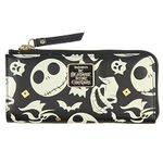 The Nightmare Before Christmas Jack Zero Oogie Boogie Womens Zip Wallet Wristlet