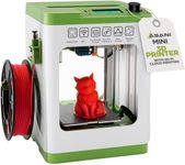 Fully Assembled Mini 3D Printer for Kids and Beginners - Complete Starter Kit with Auto Leveling 3D Printing Machine, 10 m PLA Filament, and SD Card - WiFi 3D Home Printer for MAC, Windows, and LinuxQ