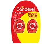 Canderel Sweetener Tablets 2 x 400 - Zero Calorie and Diabetic Friendly VALUE PACK - (800 Tabs)