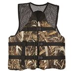 Full Throttle Absolute Outdoor Onyx Mesh Classic Sport Vest - Realtree Max-5, 4X-Large