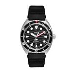 Fossil Silicone Analog Black Dial Men's Watch-Fs6062, Band Color-Black
