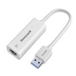 Honeywell High-Speed USB 3.1 to RJ45 Gigabit Ethernet Adapter, 10/100/1000 MBPS Network LAN Speed, for Laptop, Desktop, Gaming Console, Ultrabook, Chromebook, Plug & Play, 3 Yrs Manufacturer Warranty