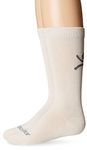 Terramar Kids' Thermasilk Ultra-Thin Performance Over-Calf Liner Sock (Pack of 1), Natural, Small (9-11.5)