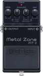 BOSS MT-2-3A – 30th Anniversary Limited Edition All-Black Colorway – Metal Zone Effects Pedal for Guitar and Bass. Legendary High-Gain Distortion Pedal with over 1 Million MT-2 Sold.