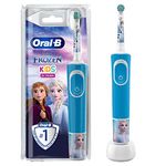 Oral-B Stages Power Kids Electric Toothbrush Featuring Frozen Characters, 1 Handle, 1 Brush Head, UK 2 Pin Plug