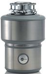 InSinkErator 75275 Evolution 200 Continuous Feed Kitchen Waste Disposer, 550 W, 220 V, Brushed Steel