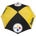 Team Effort Pittsburgh Steelers 62" WindSheer Lite Golf Umbrella