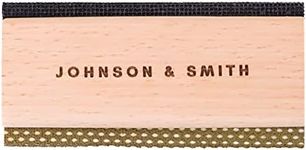 Johnson & Smith Sweater Comb - Double Sided Sweater Shaver Lint Scraper - Easy Grip Cashmere Comb - Multifunction Fabric Clothes Shaver Cashmere Pill Remover - Travel Pilling Remover Brush with Pouch