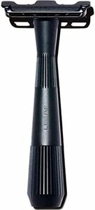 The Twig Razor, Black - Plastic-Free, Single-Blade, Safety Razor for Women & Men with Sensitive Skin or Lighter Hair