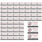 50 Pcs Jehovah's Witness No Blood Stickers JW No Blood Transfusion Stickers JW Meeting Accessories of Cell Phone Ministry Supplies Stickers Gifts for JW.org Pioneer Convention Kids Women Men