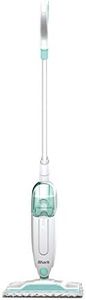 Shark Steam Cleaner [S1000EU] for Tiles and Sealed Hard Floors with Dirt-Grip Microfibre Pads, White and Mint Green