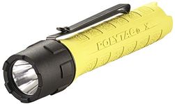 Streamlight 88604 PolyTac x - Includes Two CR123A Lihium Batteries - Box - Yellow - 600 Lumens