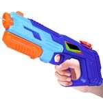 Water Pistol for Kids, 750ML Powerful Water Guns 8M Long Range Super High Capacity Water Blaster Squirt Gun Outdoor Games Garden Beach Summer Party Swimming Pool Game for Children