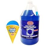 Bullseye popcorn Snow cone syrup Blue Raspberry 3.8L / 128FL oz