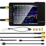 Upgraded AURSINC NanoVNA-H Vector Network Analyzer 10KHz -1.5GHz HF VHF UHF NanoVNA Antenna Analyzer, Latest HW Version 3.6, Measuring S Parameters, SWR, Phase, Delay, Smith Chart,Support Data Storage