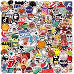 200 PCS Street Fashion Tide Brand Sticker Pack Cute Aesthetic Trendy Vinyl Stickers for Teens Kids Girls and Boys, for Car Motorcycle Bicycle Skateboard Luggage Waterbottle Decal Graffiti Patches