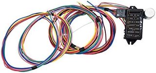 A-Team Performance - 14-Circuit Basic Wire Kit Small Wiring Harness Cable - Compatible with Rat Street Rod Sand Car Truck