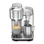 Nespresso Vertuo Creatista Automatic Pod Coffee Machine with Milk Frother Wand for Cappuccino, Flat White and Espresso by Sage, Stainless Steel