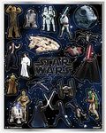 Unique Classic Star Wars Sticker Sheets, 4ct