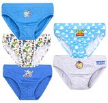 Disney - Boys Underwear Multipack - Toy Story Design - 5 Pack Of Boys Pants - 100% Cotton Pants - Official Merchandise - 4/5 Years Multicolour