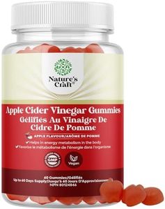 Apple Cider Vinegar Gummies for Adults - Tasty Energy Supplement ACV Gummies with the Mother for Enhanced Body Care Immune Support and Gut Health with Vitamin B12 and Beet Root Non-GMO (60 Count)