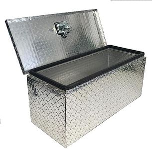 Trailer Truck Aluminium Lockable Tool Box Chest Locker Storage 28” x 12.5” x 12”