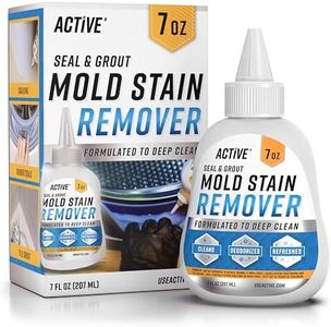 ACTIVE Mold Stain Remover Gel Cleaner Heavy Duty Stain Cleaner for Front Loader Washing Machine Seal, Bathroom Grout, Shower, Caulk - Front Load Washer Cleaning Solution - 7 Fl Oz