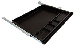 Pencil Drawer by NYCCO Underdesk Drawer 23 Inch Wide - Ball-Bearing Slides - Black by NYCCO