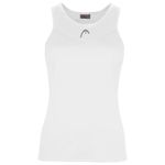 HEAD Women's Easy Court Tank Top, White, Medium