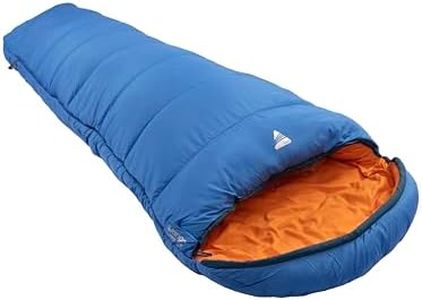 Cadair 250 Sleeping Bag for Adults (Amazon Exclusive), 3 Season Mummy Design Holds Insulation, Breathable, Cosy Lining Fabric, Smaller Pack Size for Camping Trips, Backpacking, Hiking, Atlantic Blue