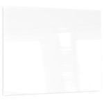 ALLboards Magnetic Super White Glass Board 120x90cm, Frameless, Glass Magnetic Whiteboard, Tempered Glass Writing Board