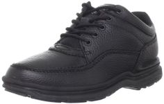 Rockport Women's World Tour Classic Walking Shoe,Black Tumbled,5.5 M US