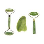 Jade Roller and Gua Sha, Face Roller(3 in 1), Facial Beauty Roller Skin Care Tools, Jade Roller for Face Facial Roller,Jade Roller for Face Facial Roller