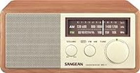 Sangean WR-11 Wood Cabinet AM/FM Ta