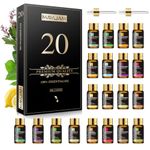 MAYJAM 20 Pcs Pure Essential Oil Gift Set, Essential Oils for Diffusers for Home, Aromatherapy Oils for Diffuser, Humidifiers, Gift for Friend (5ML)