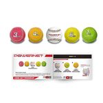 PowerNet Weighted Baseball Training Bundle | Under and Over Weight Balls for Pitching and Throwing | Build Strength and Create Better Arm Mechanics | Throw Harder with More Accuracy