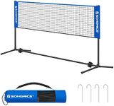 SONGMICS 3 m Badminton Net, Volleyb
