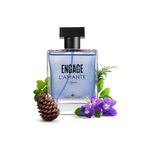 Engage L'amante Aqua Eau De Parfum for Men, Aqua Fragrance Scent, Perfume for Men Long Lasting Smell, Premium Perfume, Skin Friendly, 100ml