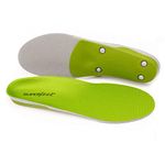 Superfeet All-Purpose Support High Arch Insoles (Green) - Men 9.5-11 / Women 10.5-12