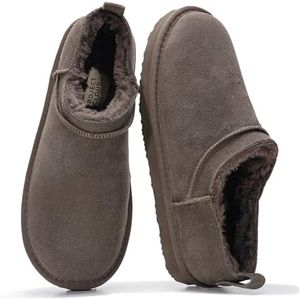 Project Cloud 100% Genuine Leather Micro Boots for Women – Water Resistant Womens Boots with Memory Foam Insole – Slip On Fall Shoes for Women 2026 for All-Day Comfort (HIPSTER,CHOCSDE,7)