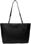 COACH Cammie Chain Tote, Black