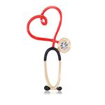 Stethoscope Pins for Nurses Doctors Gifts - Nurse Medical Medicine Brooch Pin Jewelry for Backpack Badge Clothes