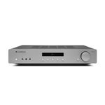 Cambridge Audio AXA35-35 Watt Separate Integrated Stereo Amplifier HiFi System Featuring Built-In Phono Stage Preamp with Front Aux Input and Headphone Socket - Lunar Grey