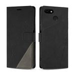 SONWO Case for Google Pixel 3A, Premium PU Leather Flip Wallet Case Magnetic Closure Cover Case Card Slots kickstand Phone Case for Google Pixel 3A, Black