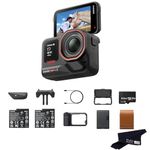 Insta360 Ace Pro 2 Flash Print Bundle 512GB- 8K Waterproof Action Camera Co-Engineered with Leica, 1/1.3" Sensor, Dual AI Chip, Leading Low Light, Xplorer Grip Pro Kit for Street Photography