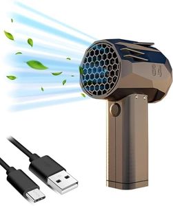 2024 Mini Thunder Jet Dry, Battery 4000Mah Car Dryer, 1400g Thrust 240km Wind Car Dryer Air Blower, Powerful Turbofan Stepless Adjustable Rechargeable Jet Dry Blower for Car