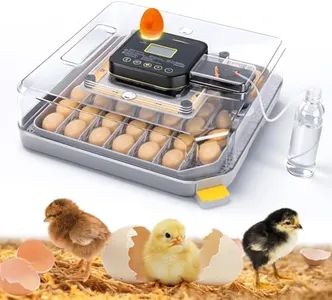 Cheeglu 48 Incubators for Hatching Eggs, Egg Incubator with Automatic Egg Turning and Humidity Control, Temp Control, Egg Candler, Auto Water Refilling, Incubator for Chicken Eggs, Duck and Quail Eggs