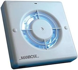 Manrose XF100LV 12V Low Voltage Extractor Fan - 100mm/4" - Suitable for Wall or Ceiling Mounting