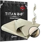 Mission Darkness TitanRF Faraday Fabric Kit 44" x 36" (.91m x 1.1m) + Extra 36" (1.1m) TitanRF Tape // Military Grade Conductive Material Blocks RF Signals WiFi Cell Bluetooth RFID EMF Shielding